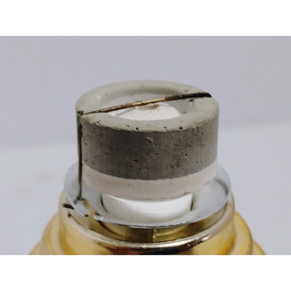 VINTAGE LAMPE BERGER PARIS RED FROSTED  GLASS  FRAGRANCE LAMP W CATALYTIC BURNER - Picture 6 of 11